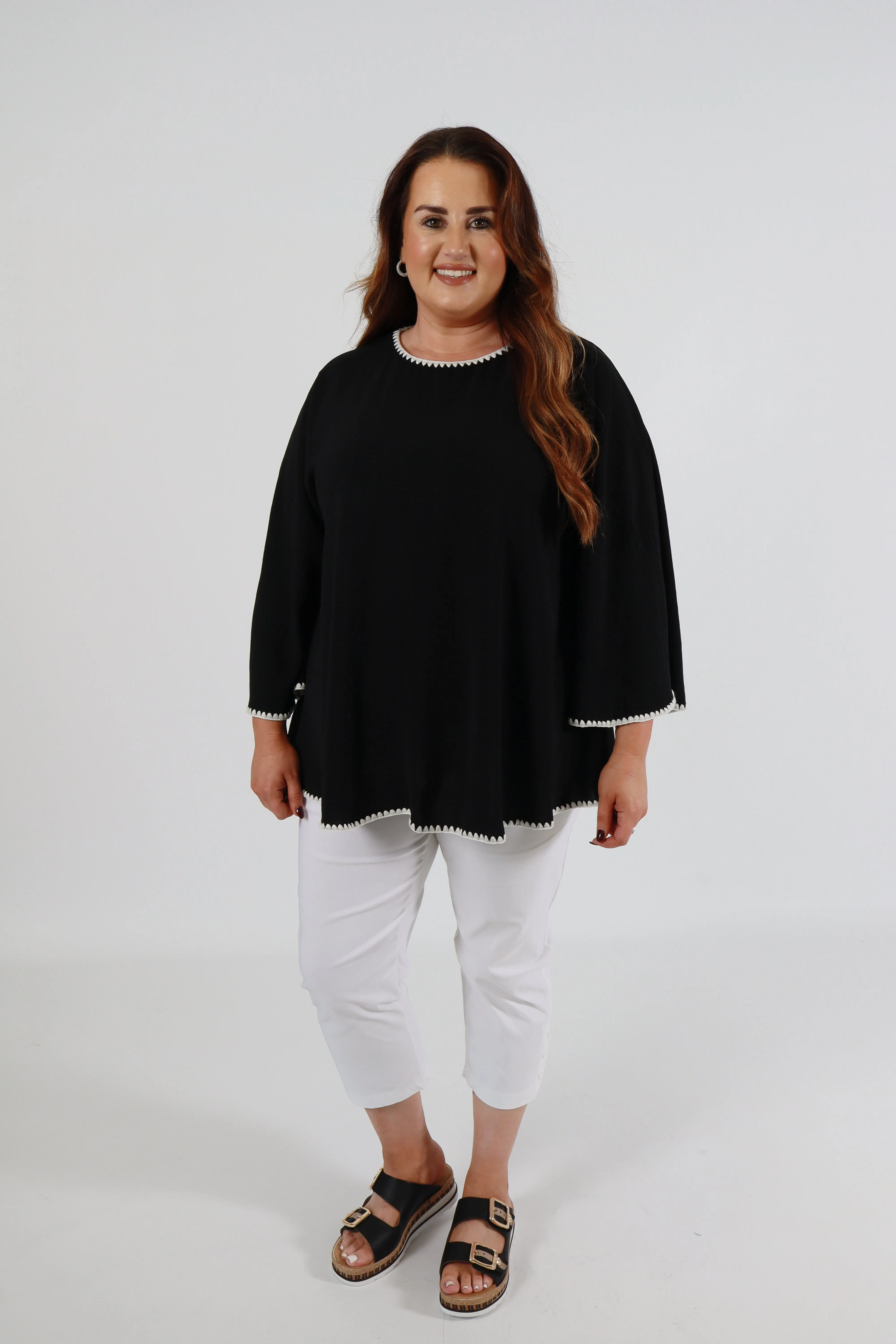 Stevie Blouse in Black