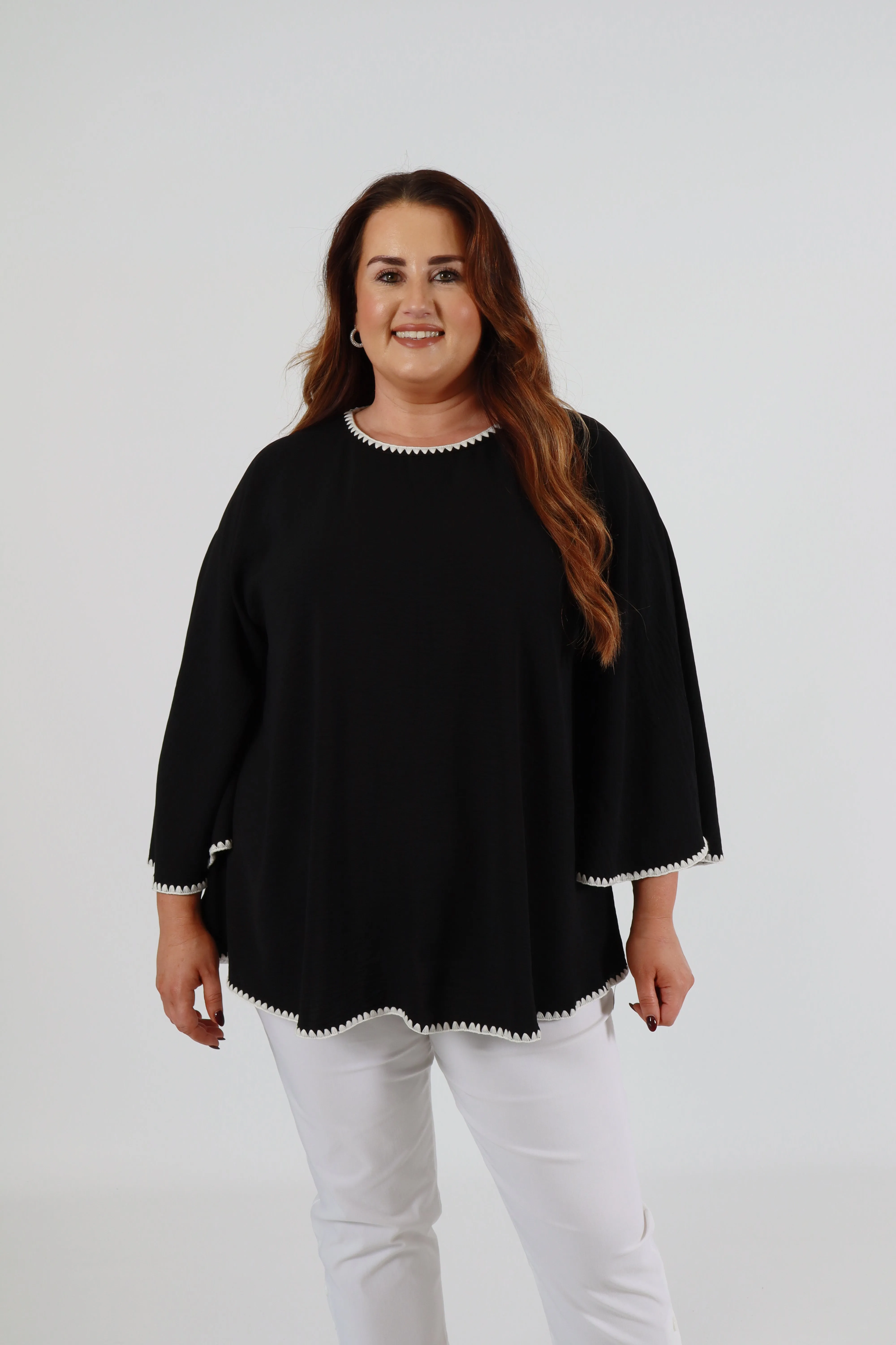 Stevie Blouse in Black