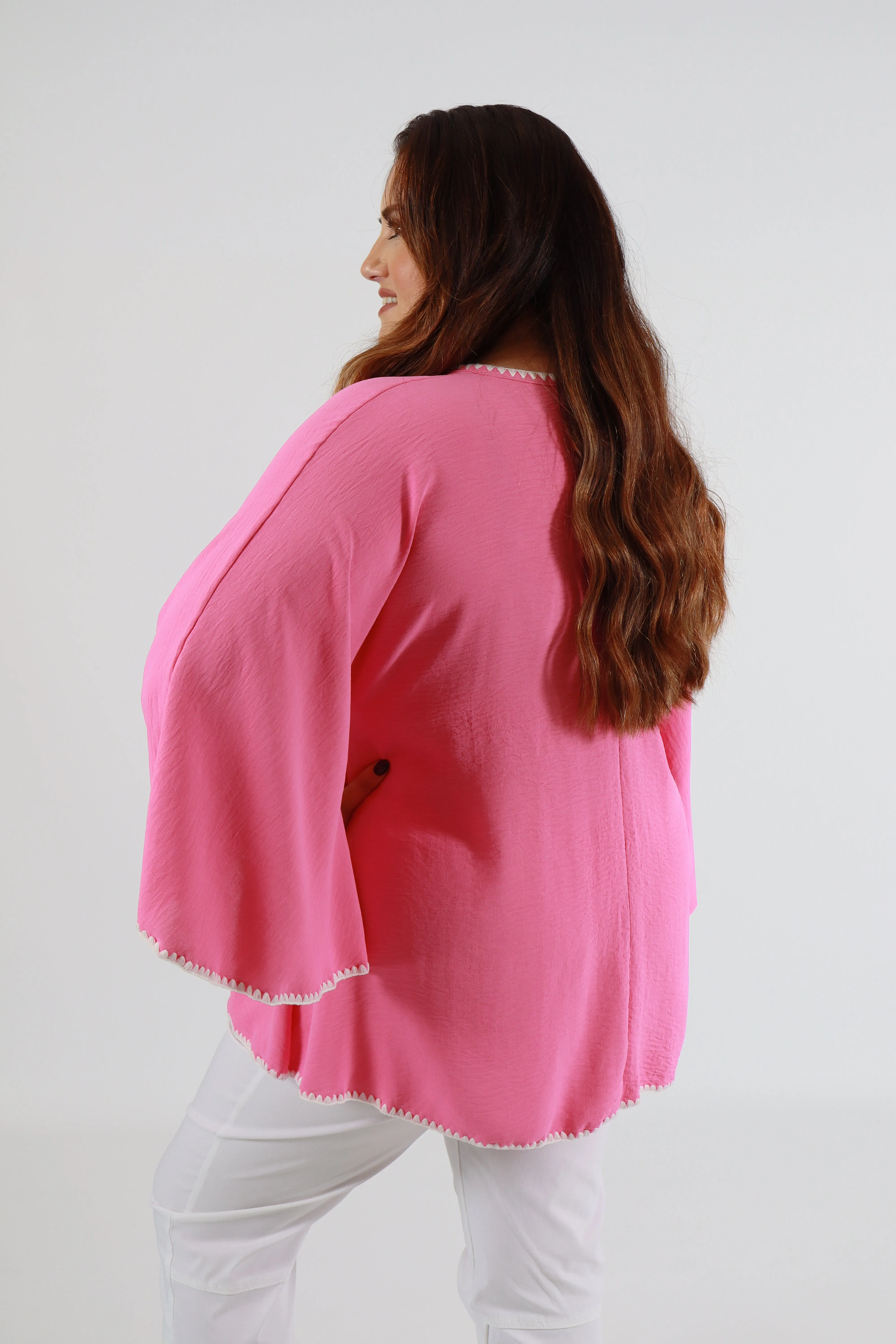 Stevie Blouse in Pink