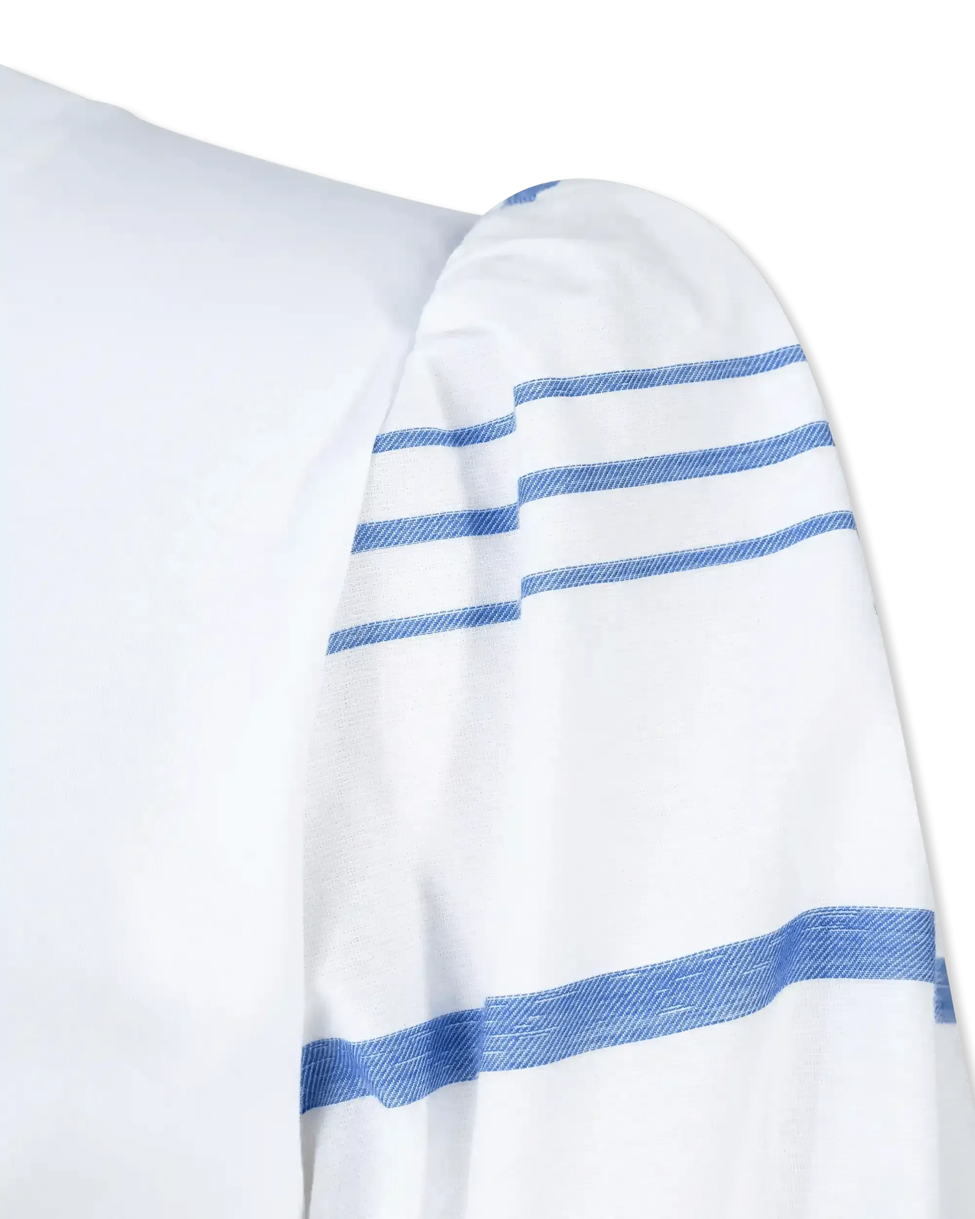 Striped Puffy Short Sleeve Top