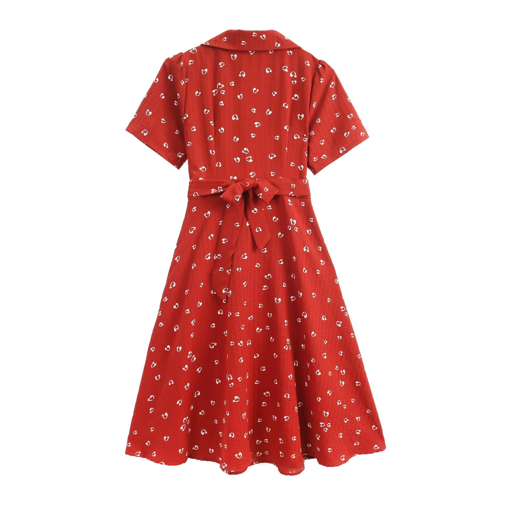 Stylish Mid Length Floral Print Dress for Modern Women