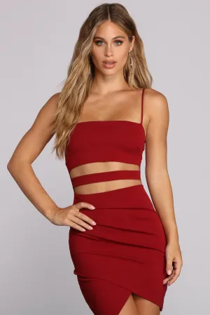 Sultry Styles Stylish Mini Dress