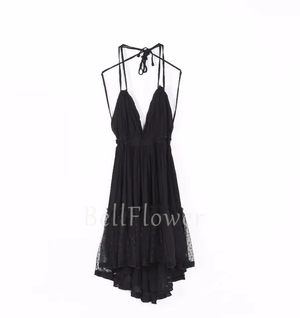 Summer Halter Boho Beach Dress