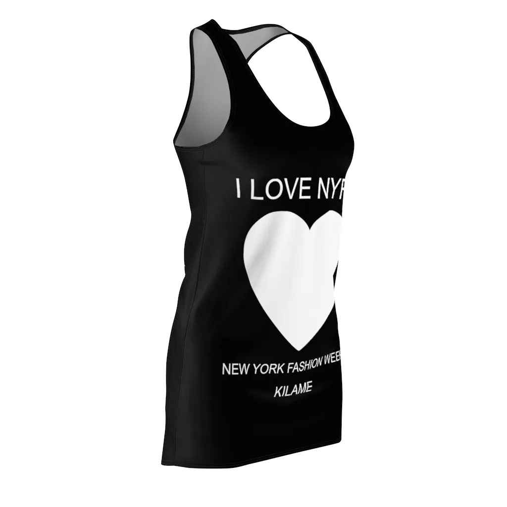 Tank Dress 'I love NYFW'