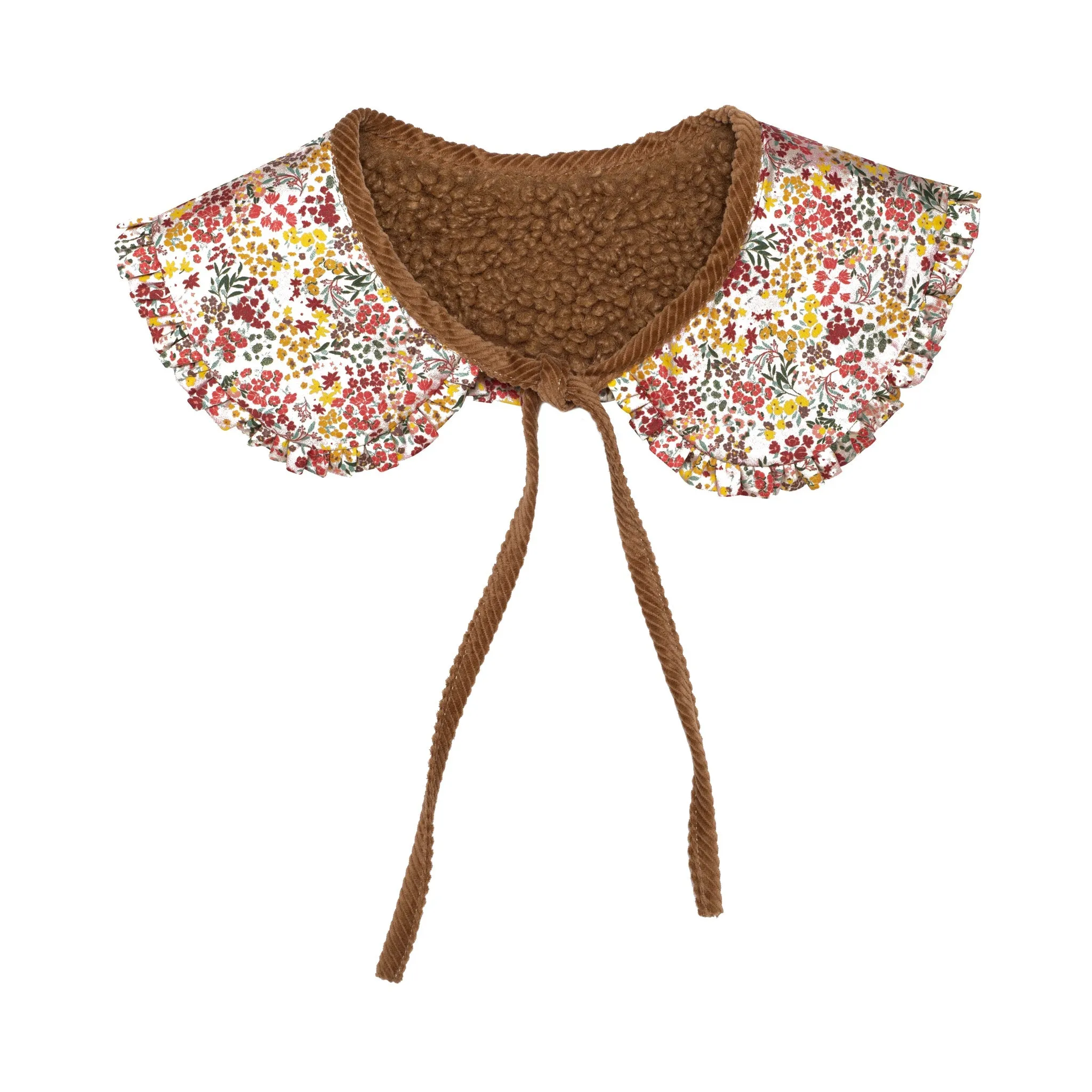 Teddy Collar Bonbon Ivy, Brown