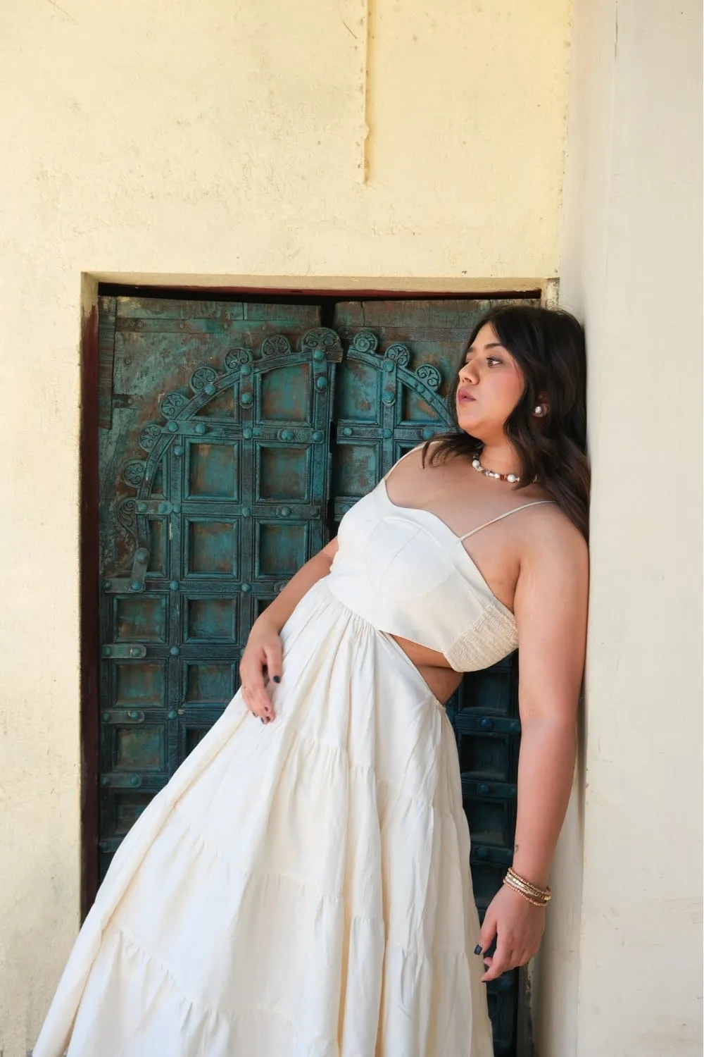 The Noor Off-White Dress