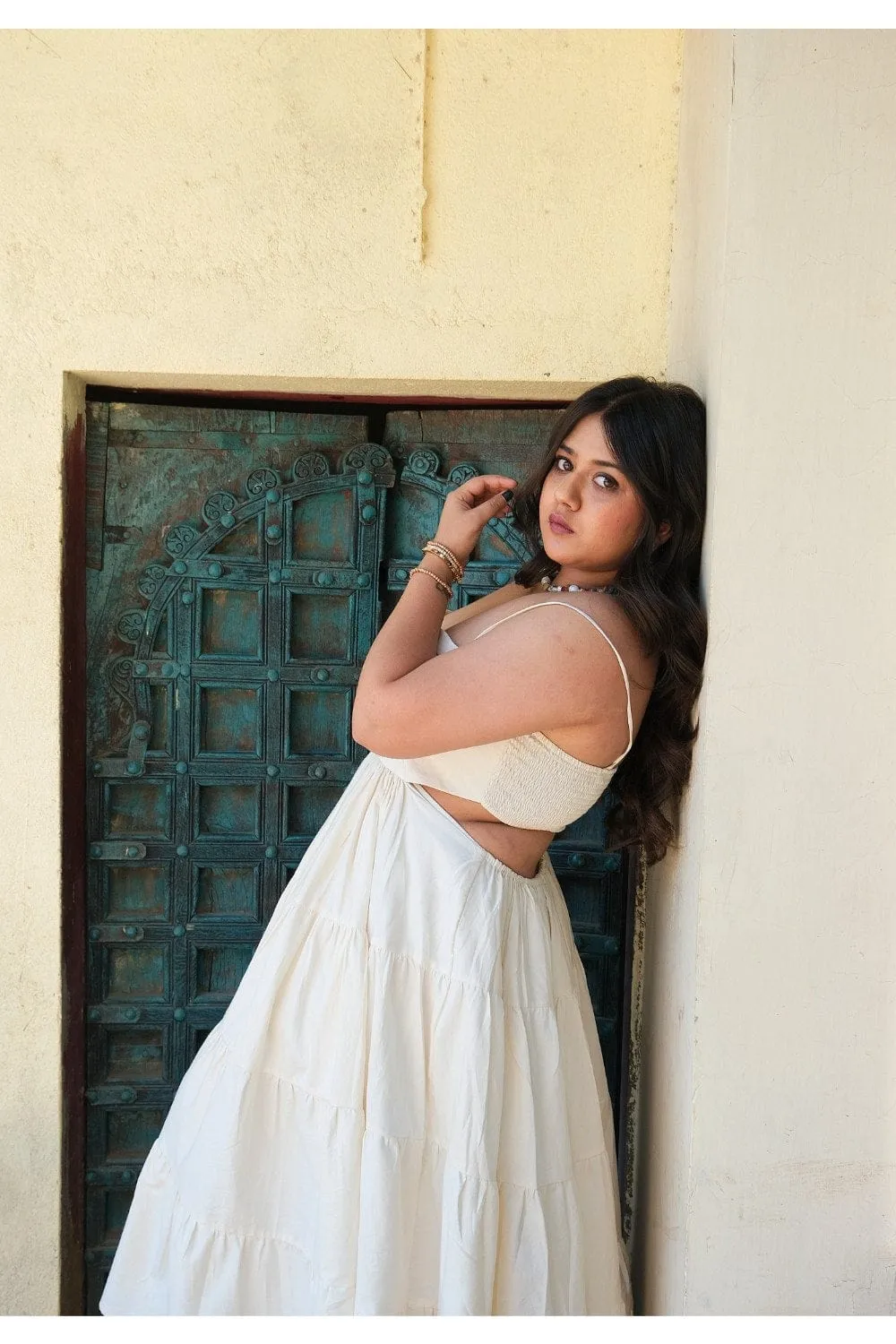 The Noor Off-White Dress