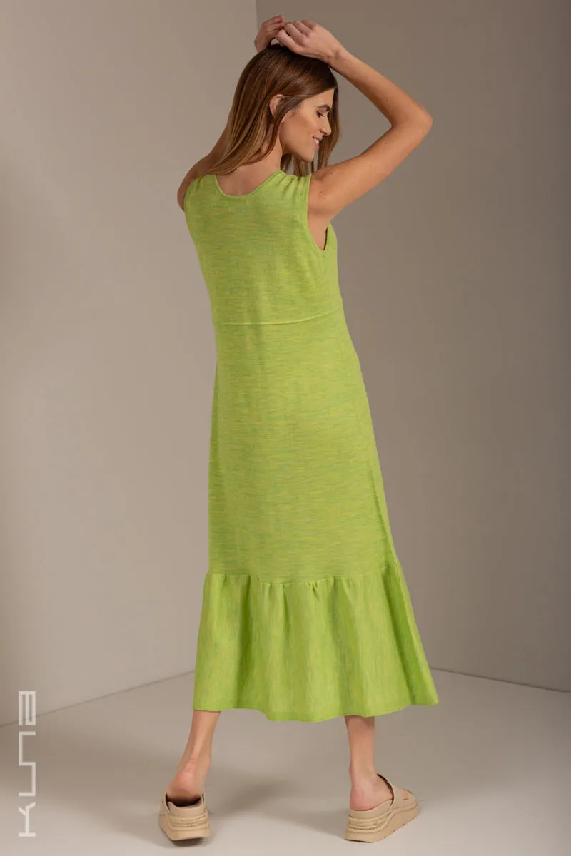Ucayali Baby Alpaca & Silk Dress