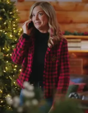 Unwrapping Christmas Olivia’s Reunion 2024 Cindy Busby Plaid Jacket