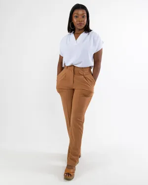 V-Collar Blouse