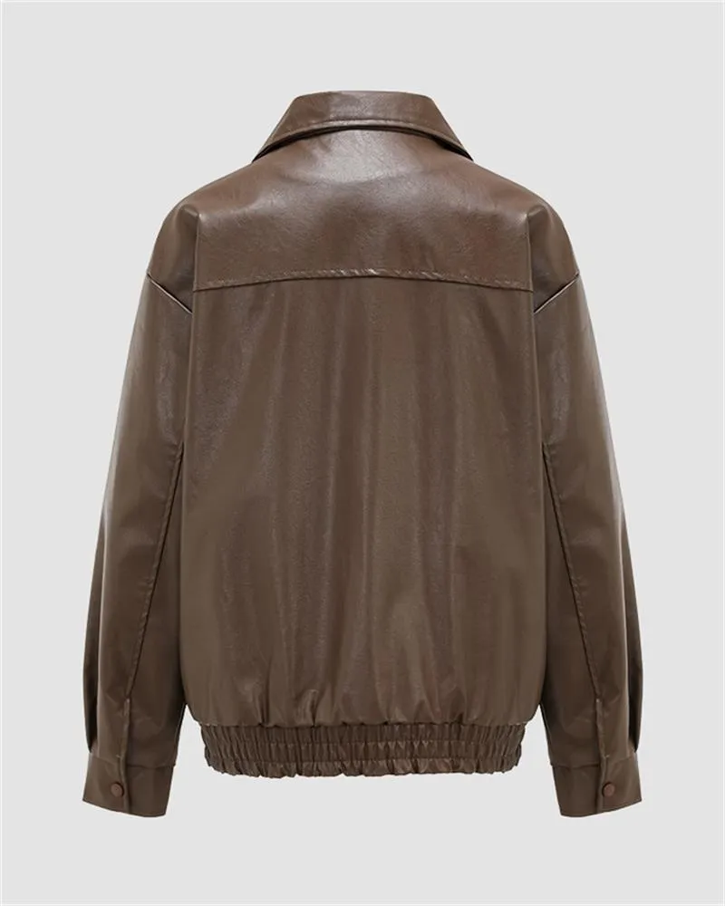 Vintage Motorcycle Leather Jacket