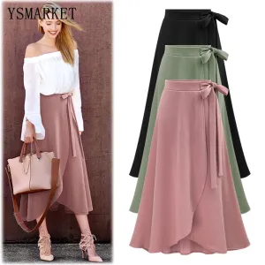 Vintage Slit Long Skirts