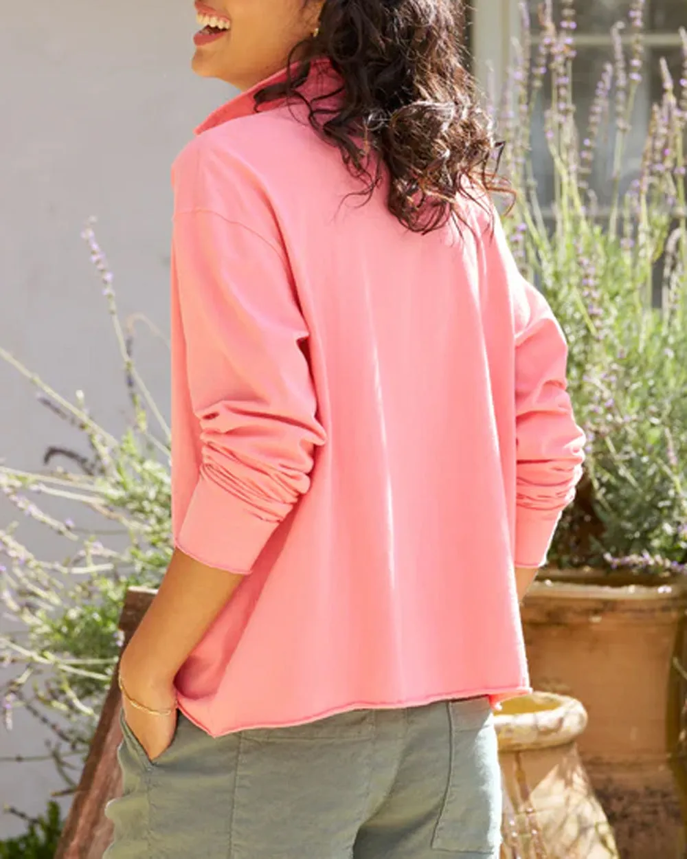 Watermelon Patrick Popover Henley
