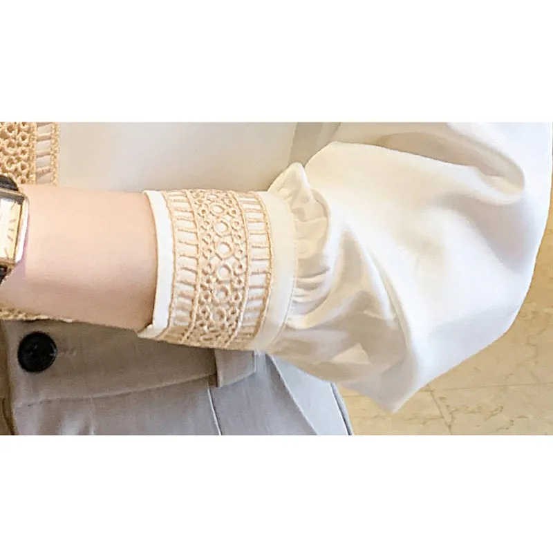 White Blouse Perfect For Office Wear
