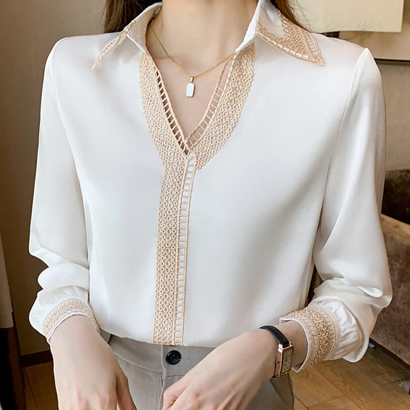 White Blouse Perfect For Office Wear