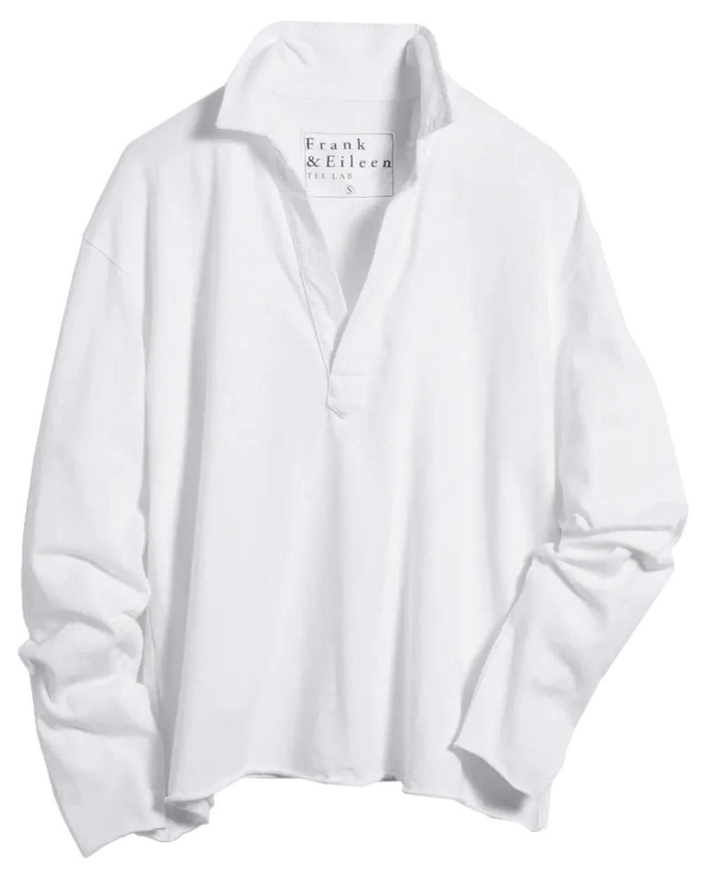White Patrick Popover Henley