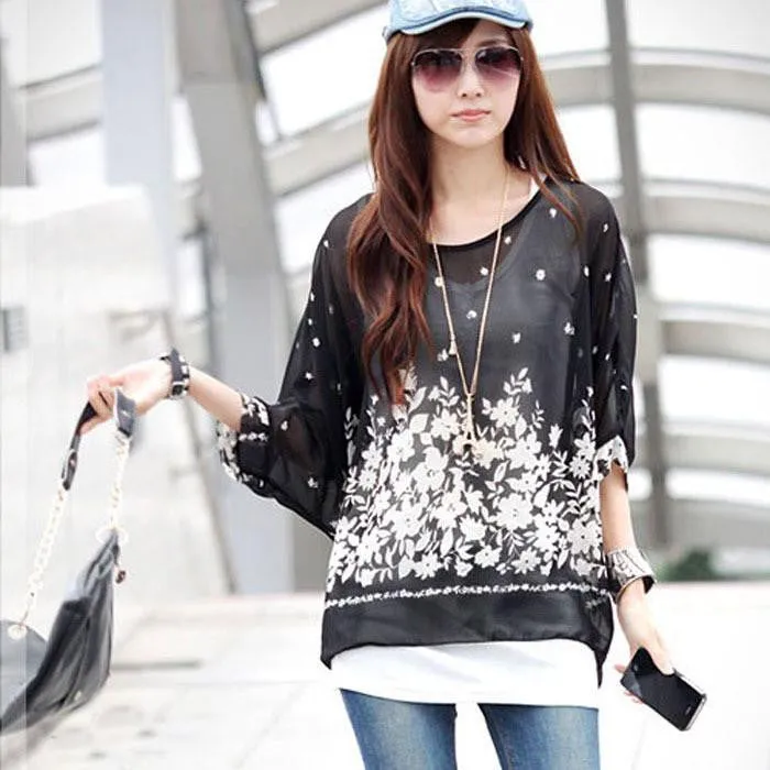 Women Blouses Women Tops Casual Bohemia Blouse