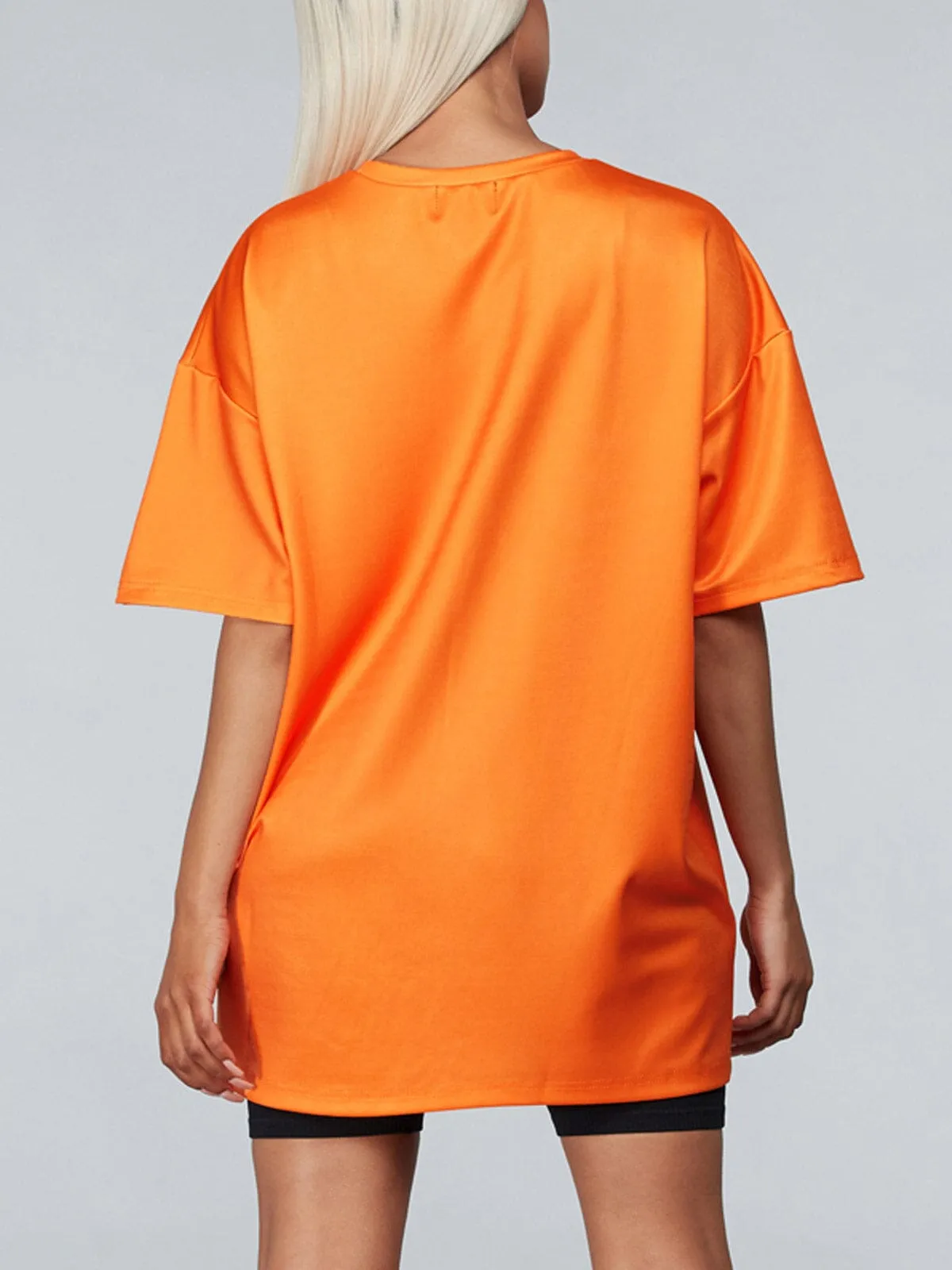 WOMEN'S SHORT SLEEVE GRAPHIC PRINT TOP