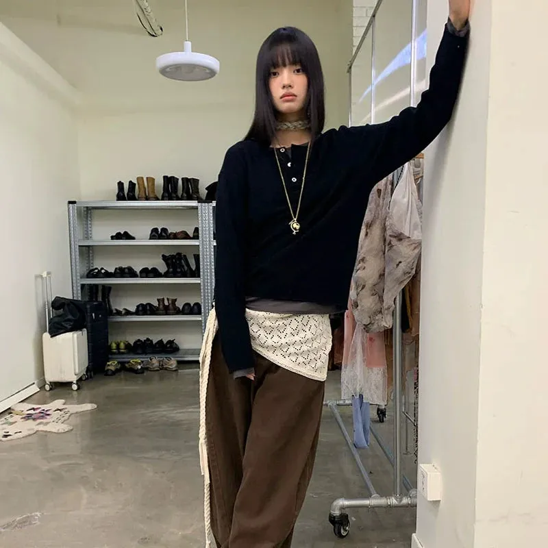 Wool Lyocell Two-Piece Sweater