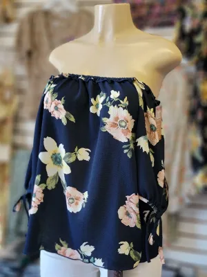 Zayla blue yellow flowers