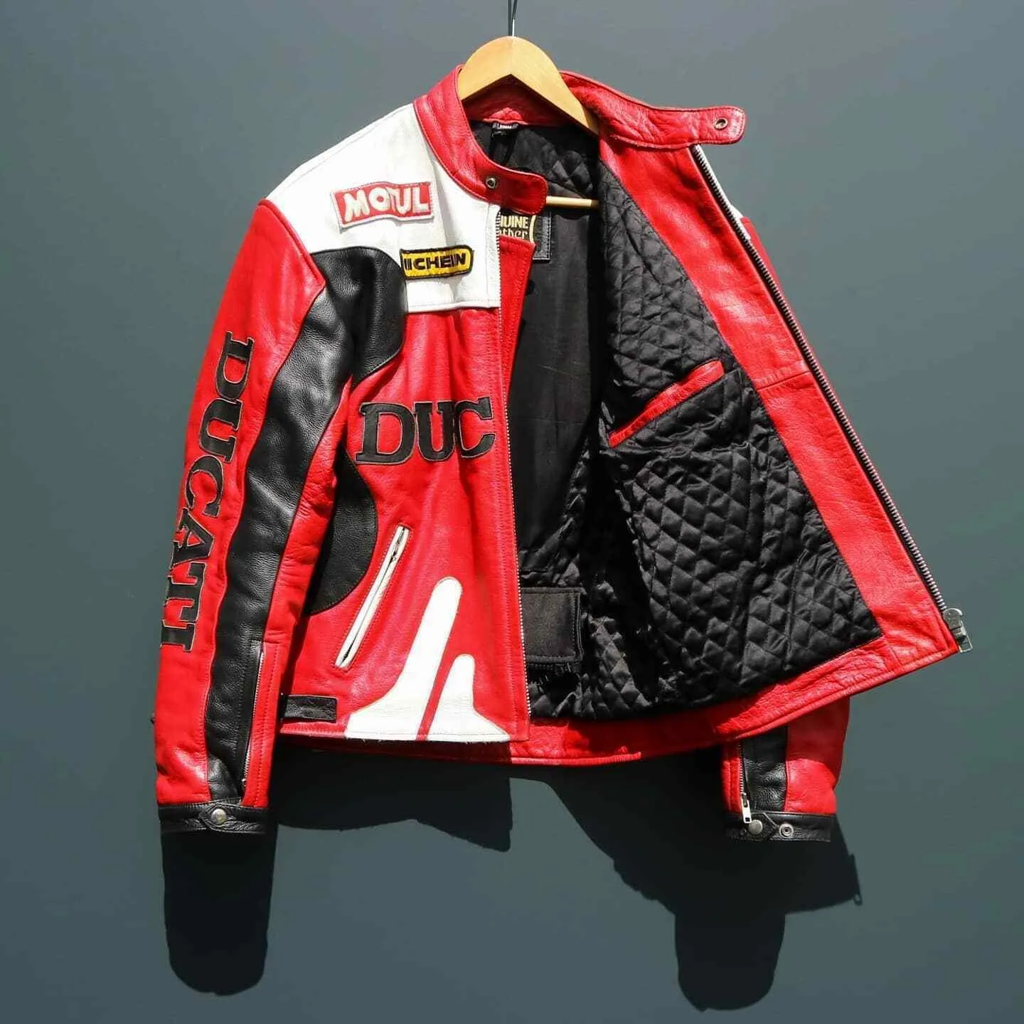 ZMJ-051 Customized Motorcycle Leather Jacket